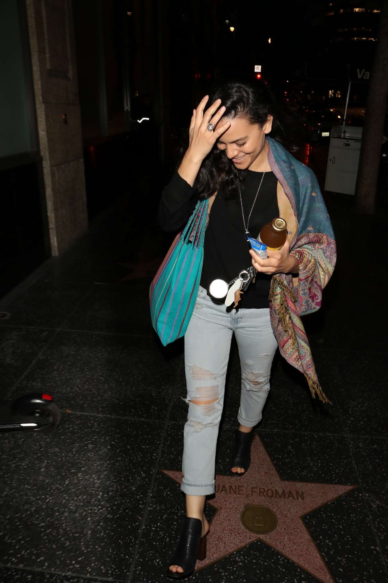 Maya Stojan: Leaves Katsuya restaurant-15 | GotCeleb