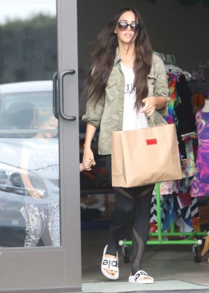 Megan Fox out shopping in Malibu
