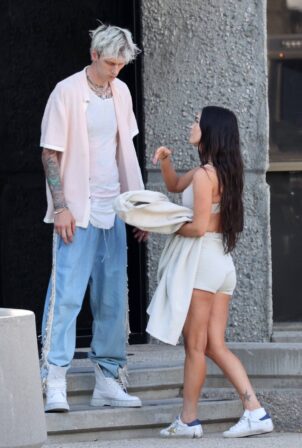 Megan Fox - With Machine Gun Kelly spotted out in Los Angeles
