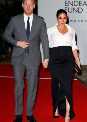 Meghan Markle and Prince Harry - Endeavour Fund awards at Drapers Hall in London