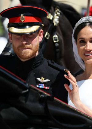Meghan Markle and Prince Harry - Royal Wedding at Windsor Castle