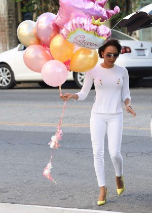 Melanie Brown - Celebrate's her daughter Angel Iris birthday in West Hollywood