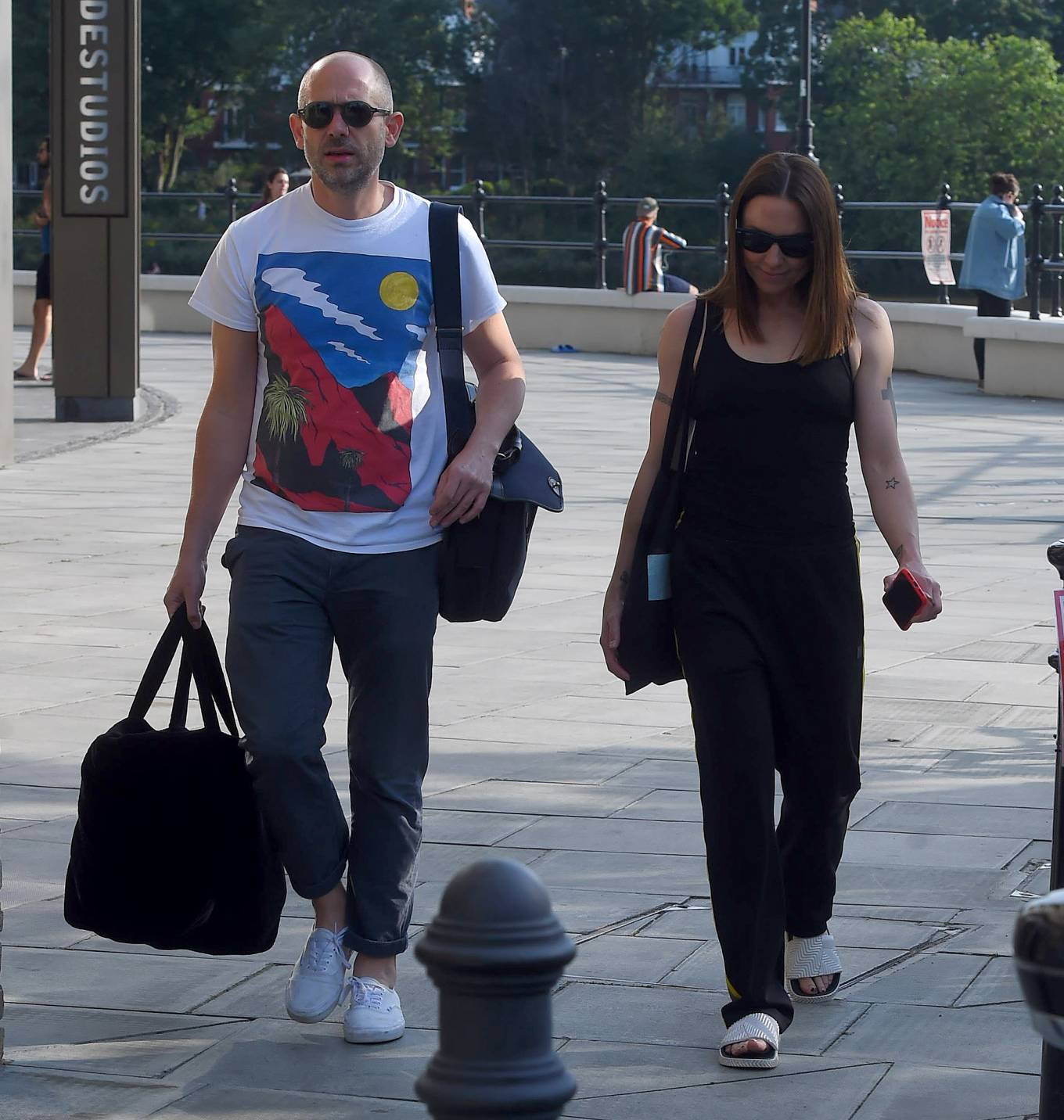 Melanie Chisholm – out and about in London