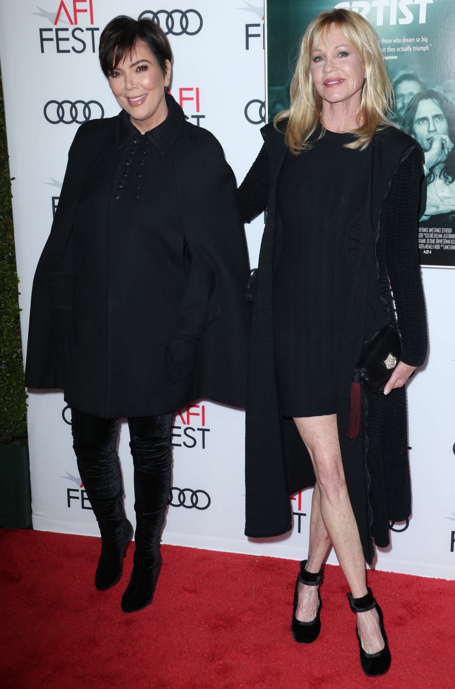 Melanie Griffith and Kris Jenner: The Disaster Artist Centerpiece Gala