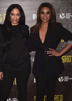 Melissa De Sousa and Regina Hall - 'Shots Fired' TV Series Premiere in Los Angeles