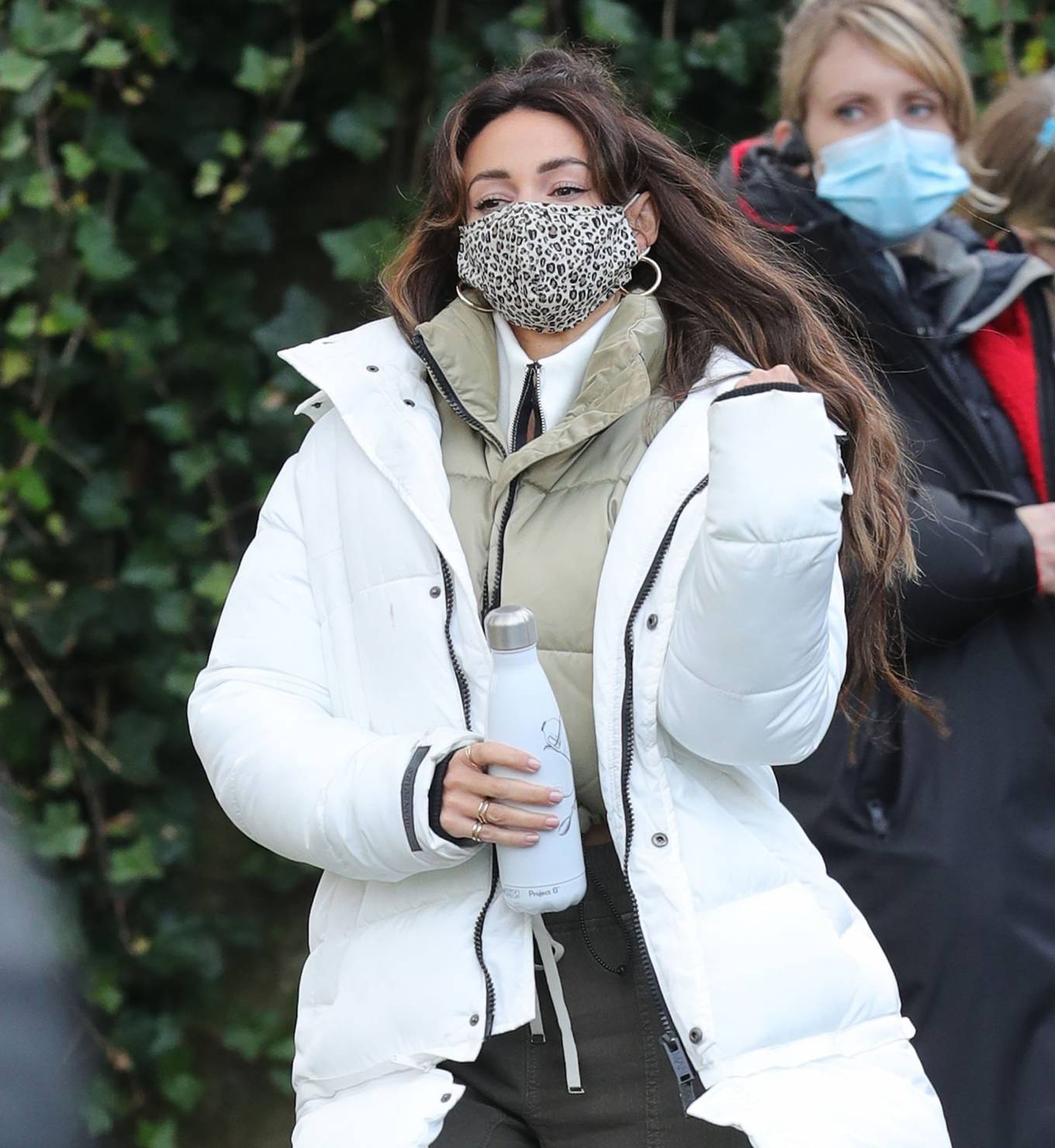 Michelle Keegan – on the set of ‘Brassic’ in Lancashire