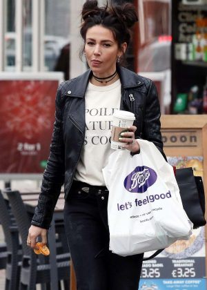 Michelle Keegan out shopping in Essex