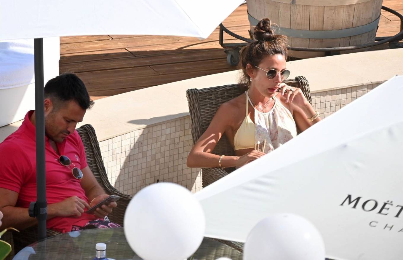 Michelle Keegan – Pictured at Playa Padre in Marbella