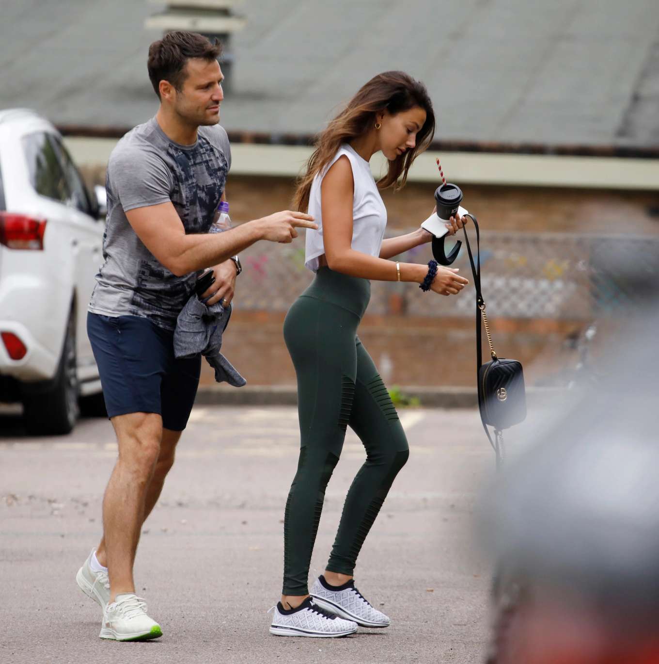 Michelle Keegan â€“ Seen Leaving Gym in Essex