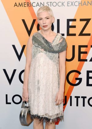 Michelle Williams - Louis Vuitton 'Volez, Voguez, Voyagez' Exhibition Opening in NY