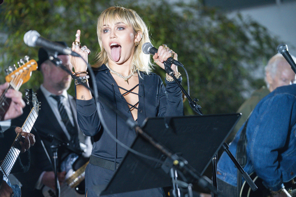 Miley Cyrus 2020 : Miley Cyrus – 50th Anniversary Celebration of The Doors Morrison Hotel in Hollywood-05