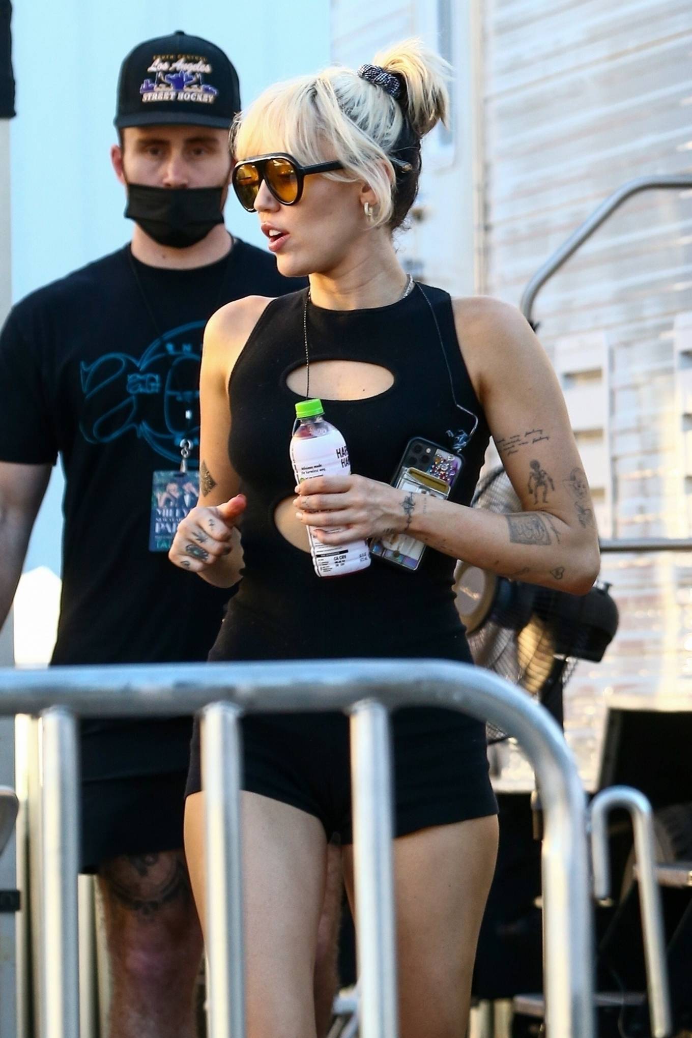 Miley Cyrus 2021 : Miley Cyrus – Ahead of the NBC concert in Miami-12