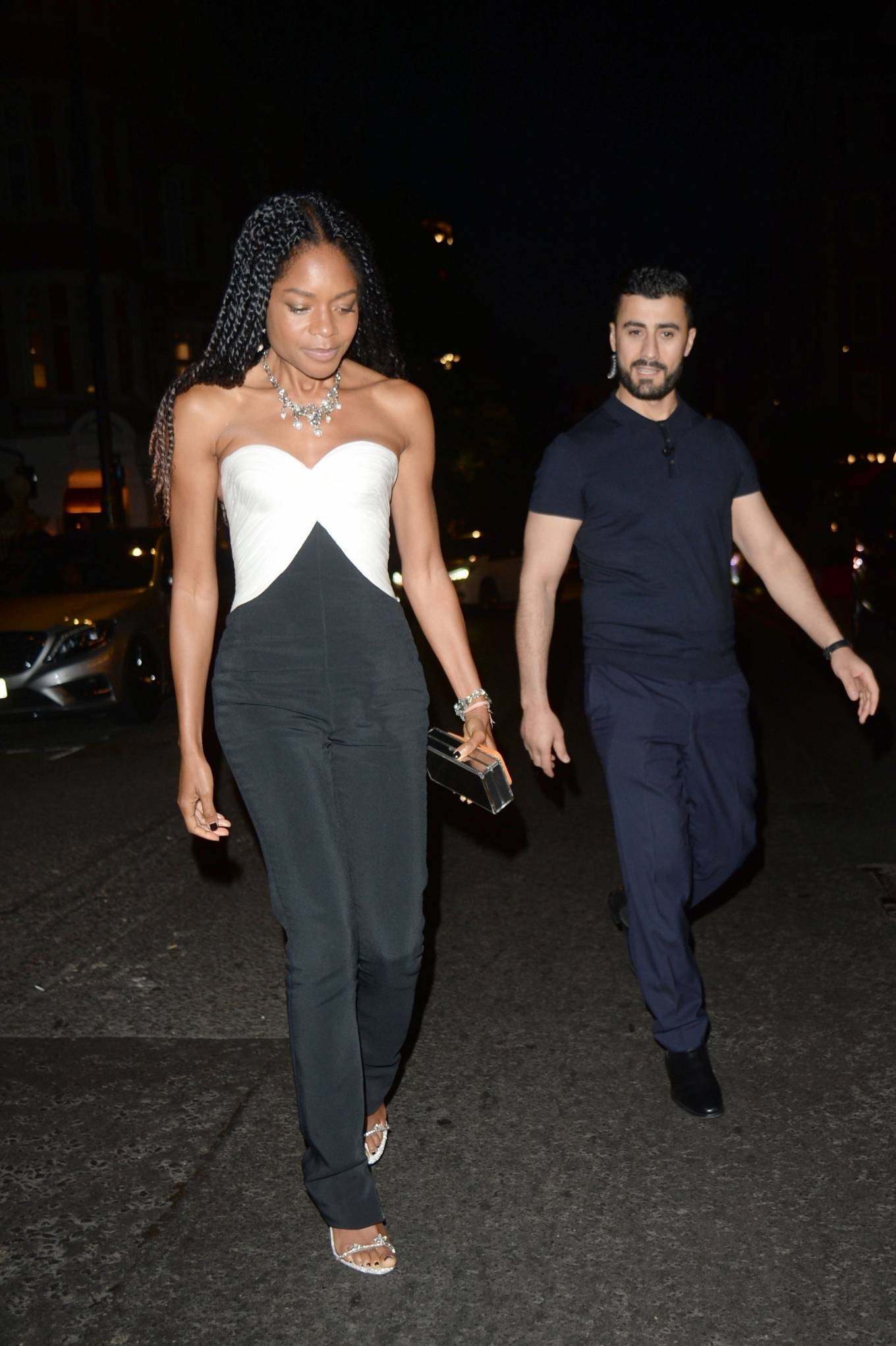 Naomie Harris – Seen after British Vogue x Sabina Bilenko dinner in