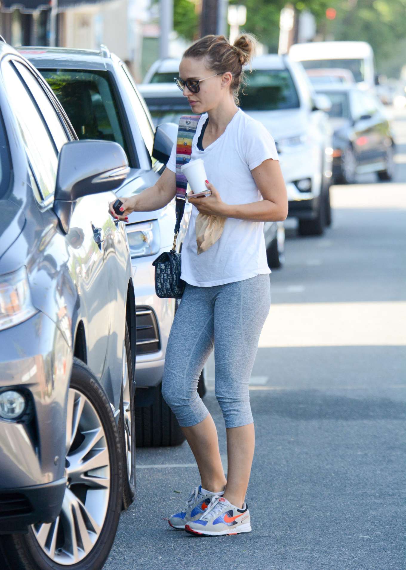Natalie Portman in Gym Outfit - Out in Los Angeles-04 | GotCeleb