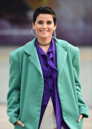 Nelly Furtado Arrives at BBC Breakfast Studio's in Manchester