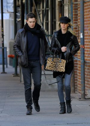 Nicky Hilton and her husband James Rothschild - Out in New York City
