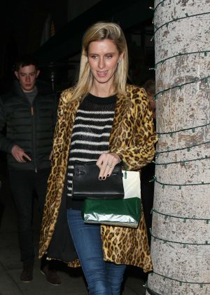 Nicky Hilton - Leaving Madeo restaurant in Beverly Hills
