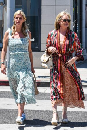 Nicky Hilton - With Kathy shopping candids in Beverly Hills
