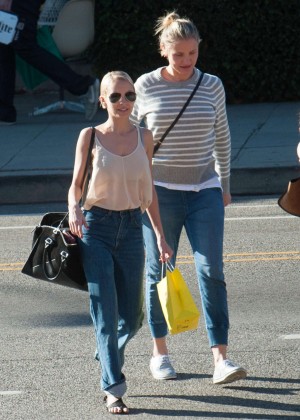 Nicole Richie and Cameron Diaz Shopping in Los Angeles