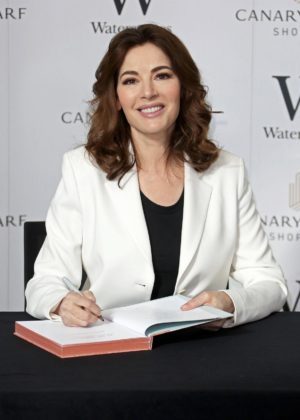 Nigella Lawson - At My Table Book Signing in London