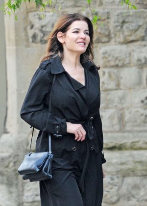Nigella Lawson out in Notting Hill