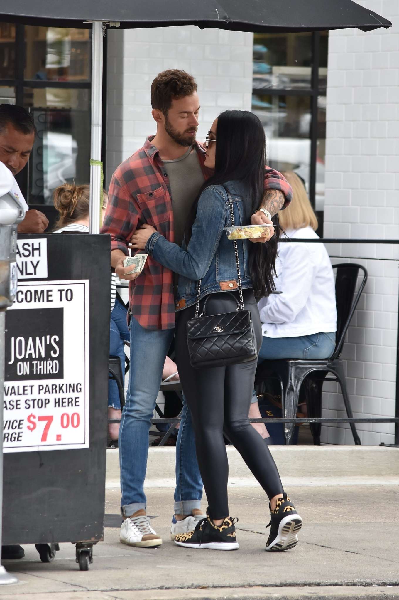 Nikki Bella and Artem Chigvintsev at Joans On Third-03 – GotCeleb