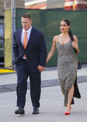 Nikki Bella - Arrives at WWE Wrestlemania 34 Hall Of Fame 2018 in New Orleans