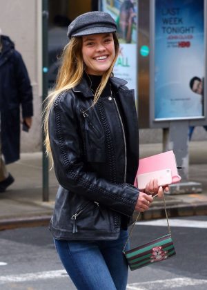 Nina Agdal - Out in New York City