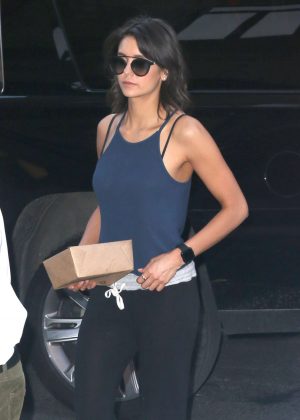 Nina Dobrev - Out and about in New York