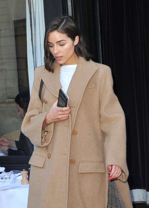 Olivia Culpo - Out and about in Paris