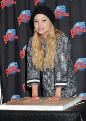 Olivia Holt - Planet Hollywood Times Square in NYC