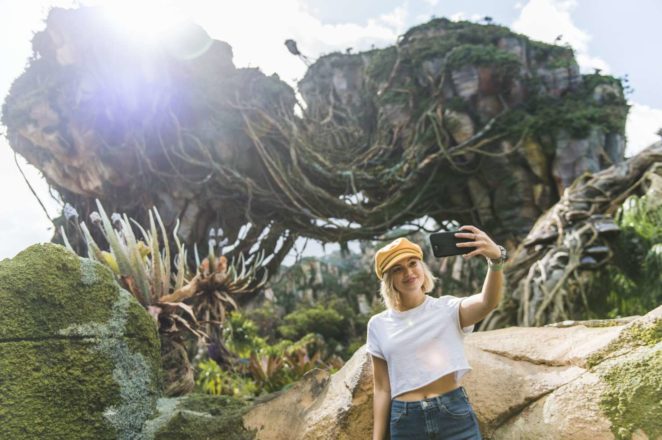 Olivia Holt: Visits Disneys Animal Kingdom at Disney World -02 | GotCeleb