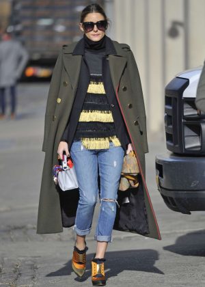 Olivia Palermo in Jeans out in New York City | GotCeleb