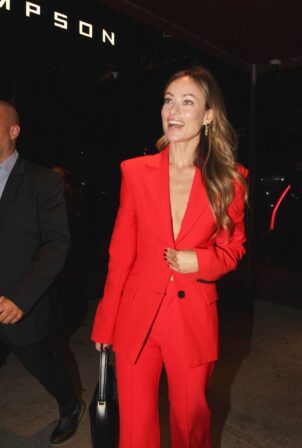 Olivia Wilde - Night out in New York