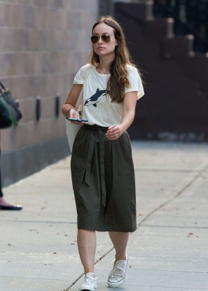 Olivia Wilde - Out and about in New York City