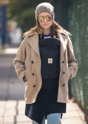 Olivia Wilde out in Brooklyn