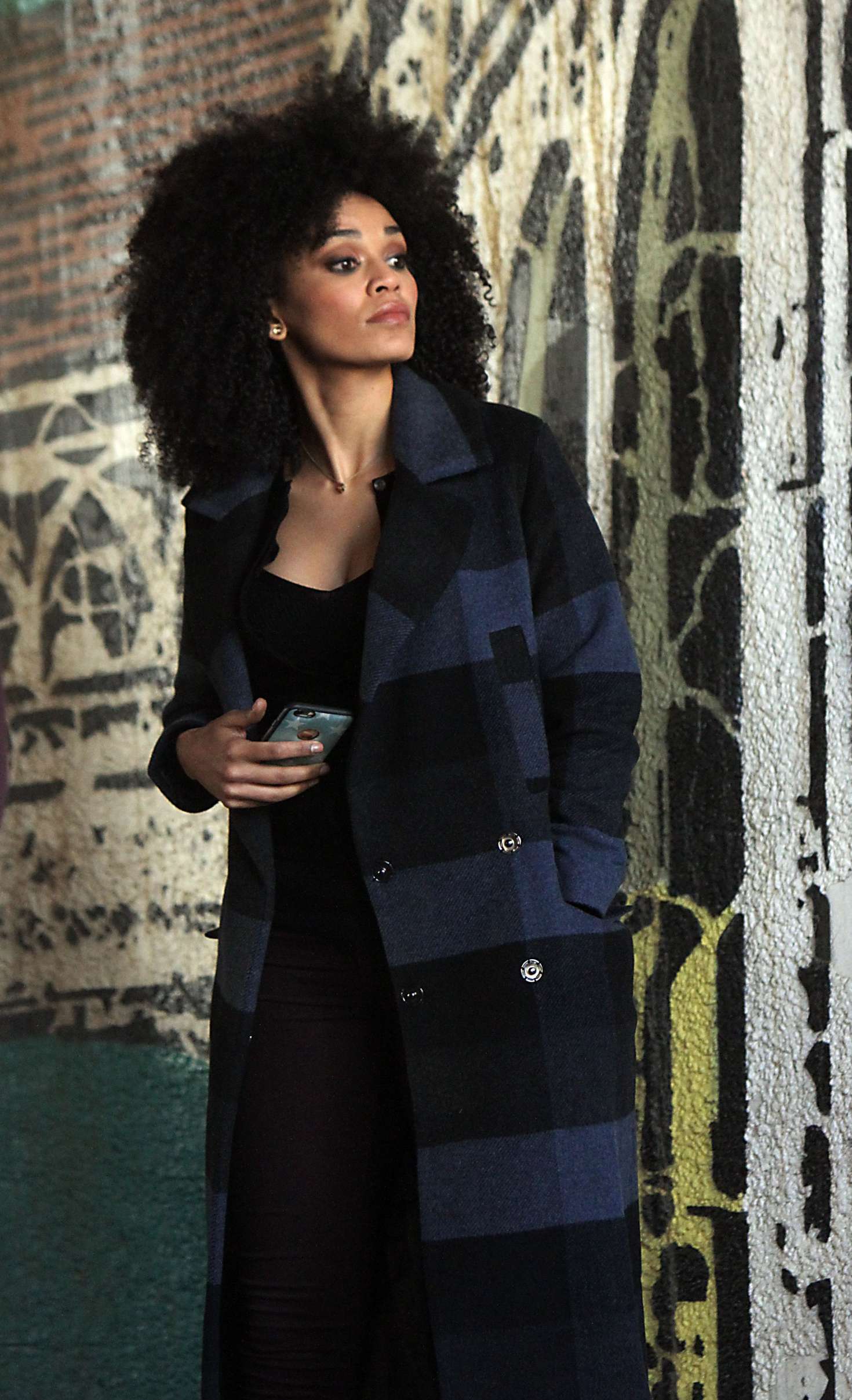 Pearl Thusi on Set of Quantico -12 | GotCeleb