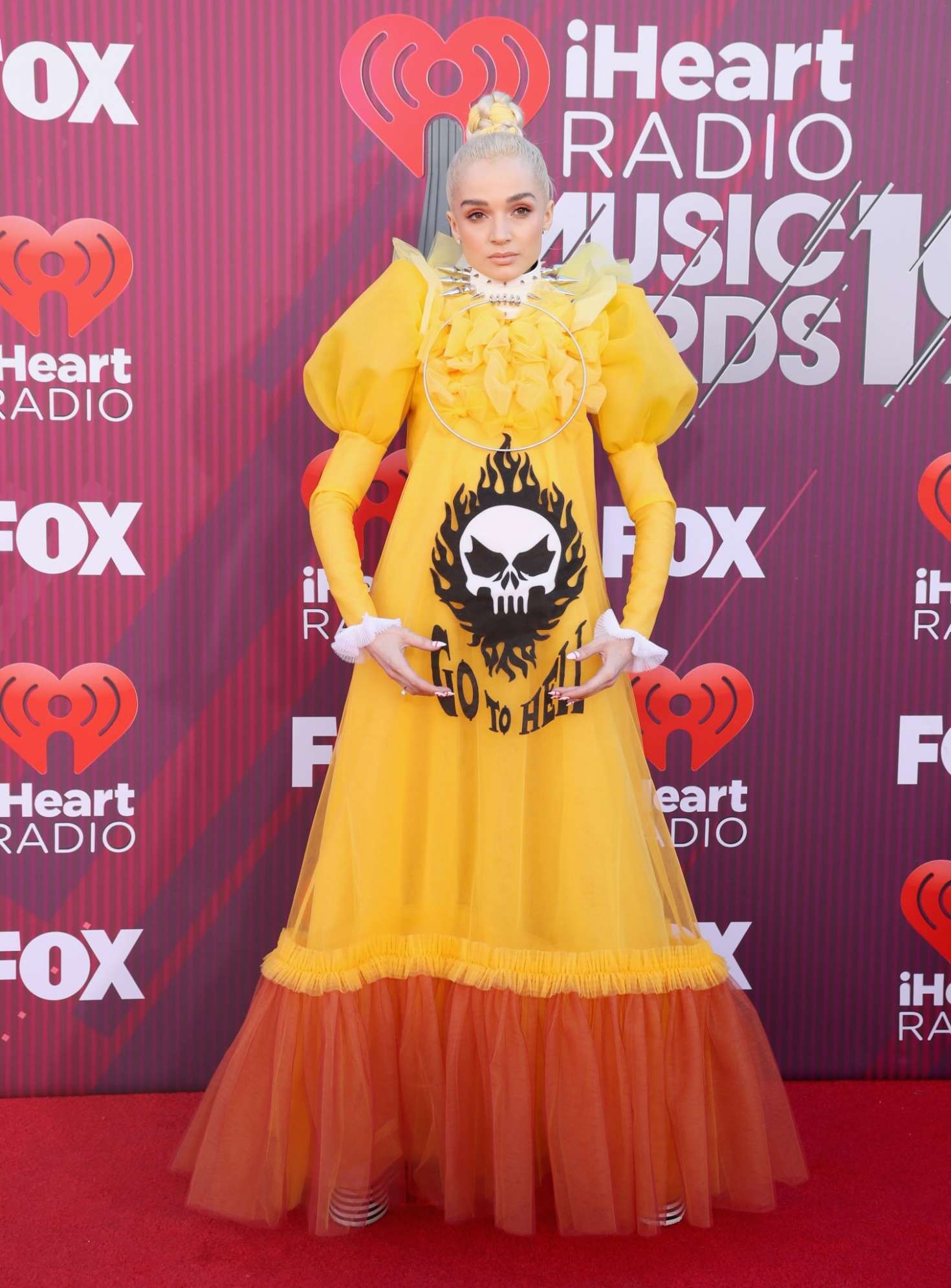 Poppy: 2019 iHeartRadio Music Awards -03 | GotCeleb