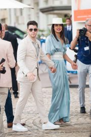 Priyanka Chopra and Nick Jonas - Out in Cannes