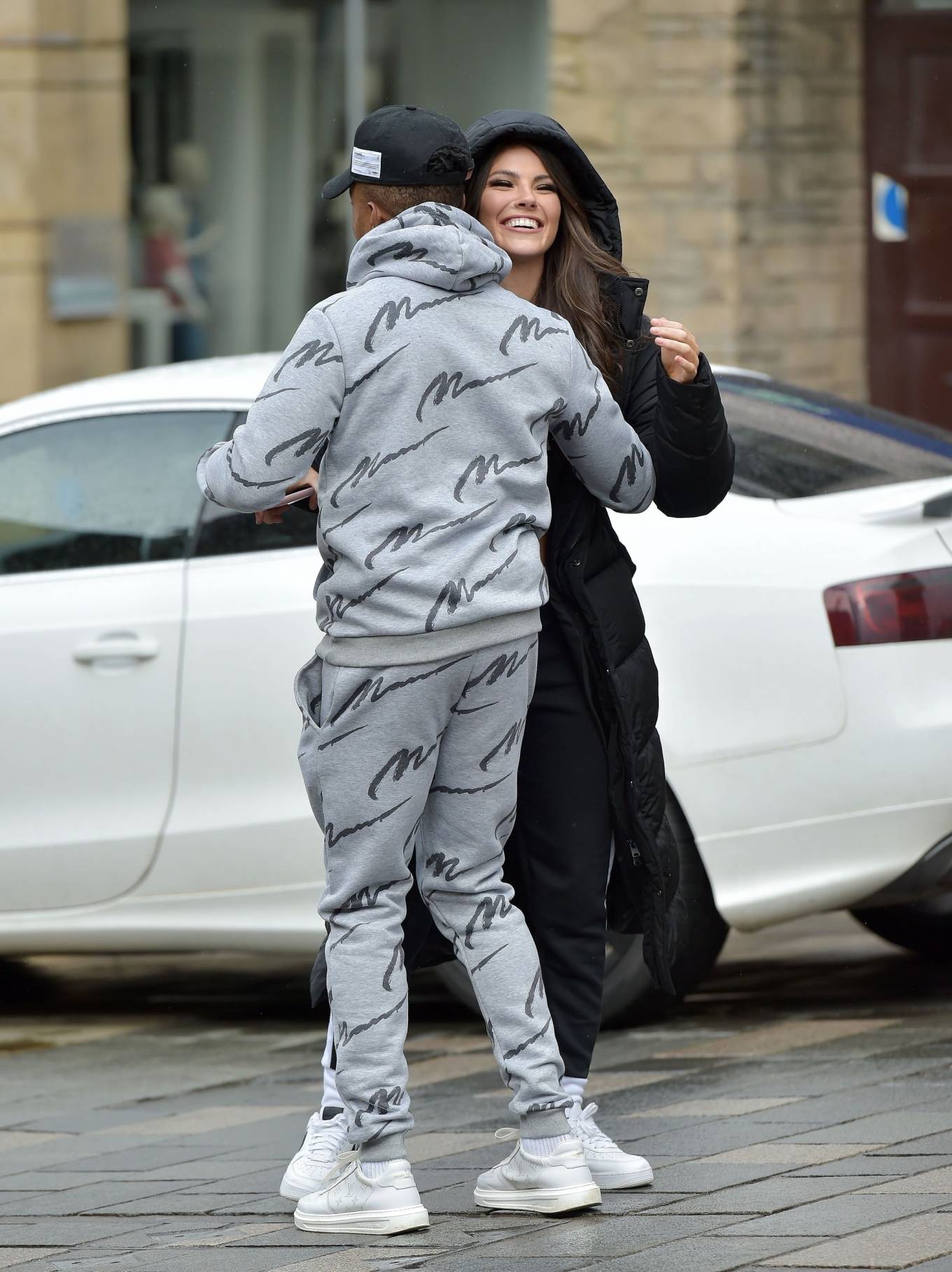 Rebecca Gormley and Biggs Chris are seen at Tesco in Newcastle-33 ...