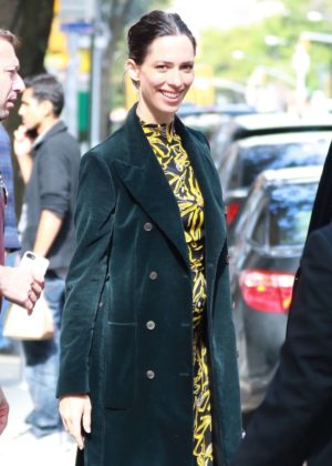 Rebecca Hall out in New York City