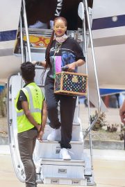 Rihanna - Arriving in Bridgetown