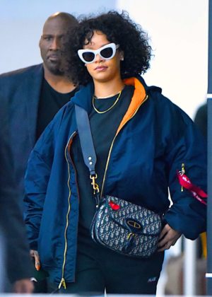 Rihanna - JFK Airport in New York City