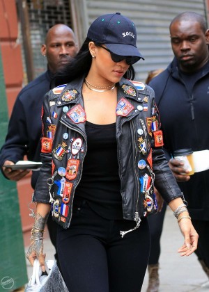 Rihanna - Out and about in NYC