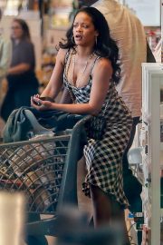 Rihanna - Out grocery shopping in Los Angeles