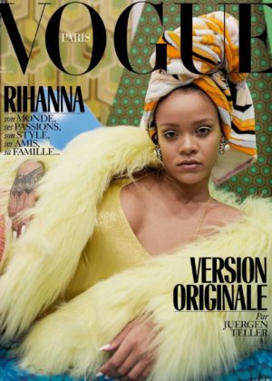Rihanna - Vogue Paris Cover (December 2017/January 2018)