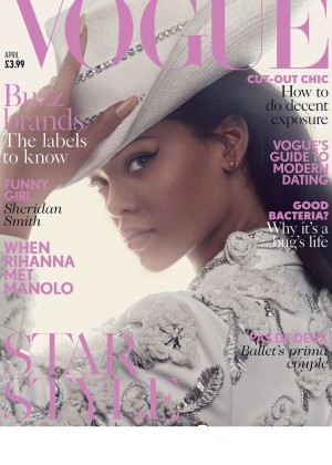 Rihanna - Vogue UK Magazine Cover (April 2016)