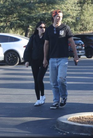 Riley Keough - Seen with her husband Ben Smith-Petersen at Erewhon Market in Calabasas