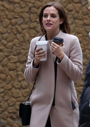 Riley Keough - Set of 'The Girlfriend Experience' in Toronto