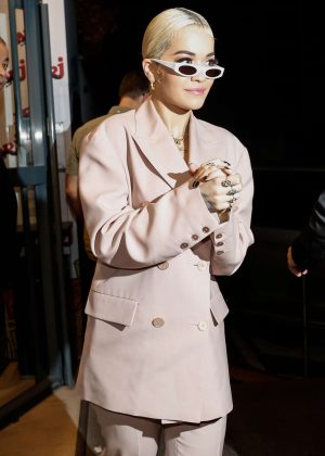 Rita Ora - Arriving at Gare du Nord in Paris